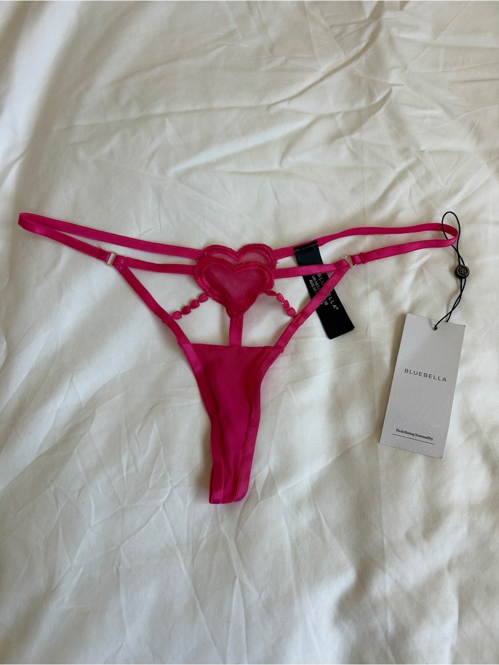 Bluebella Cristabel pink Thong